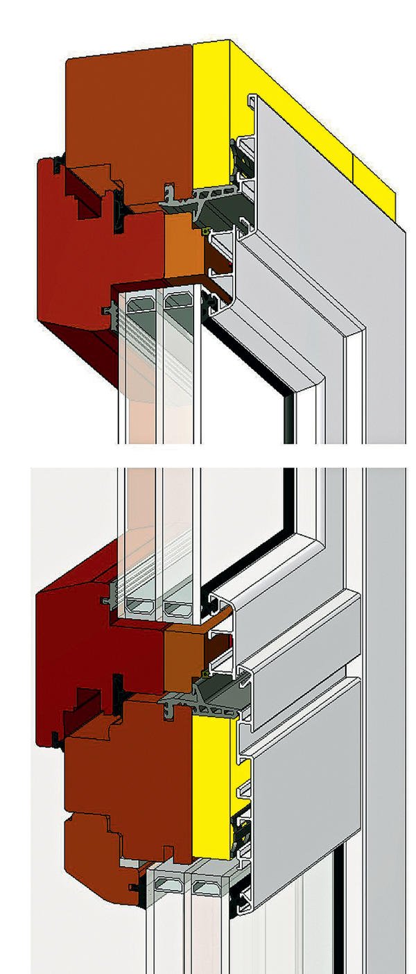 Holz-Alu-Fenstersystem Design low-E II
