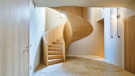 Friedrich Treppenbau fertigt exklusive Wendeltreppe für ein Wohnhaus