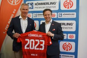 Profine sponsert 1. FSV Mainz