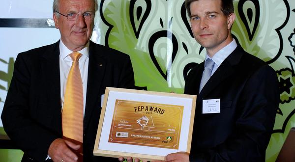 Holzforschung Austria mit FEP-Award ausgezeichnet