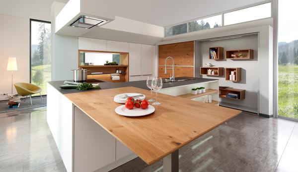 Küche 2013 – offene Gestaltung immer beliebter