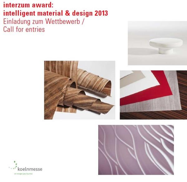 Interzum Award: Intelligent Material & Design 2013