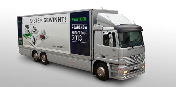 Festool-Roadshow ab August in Deutschland unterwegs