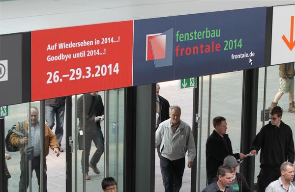 Fensterbau/Frontale 2014 mit größerer Ausstellungsfläche