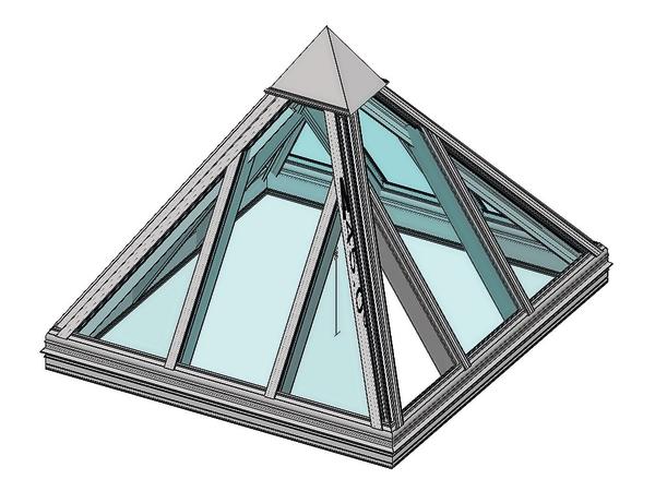 Glaspyramiden vom Spezialisten