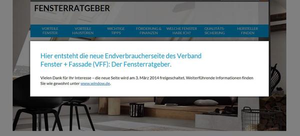 Verband Fenster + Fassade startet TV-Kampagne bei der ARD