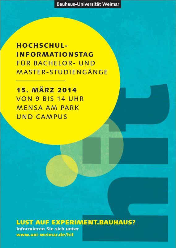 Hochschulinformationstag in Weimar