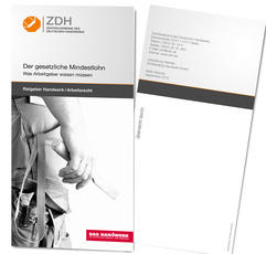 ZDH-Flyer zum gesetzlichen Mindestlohn