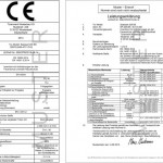 Musterbeispiel: So kann die CE-Kennzeichnung und CE-Leistungserklärung für einen Feuer- und Rauchschutzabschluss als Innentür zukünftig aussehen.