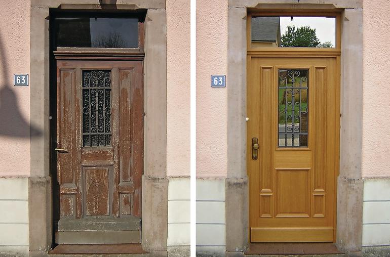 Haustüren – aus alt mach neu