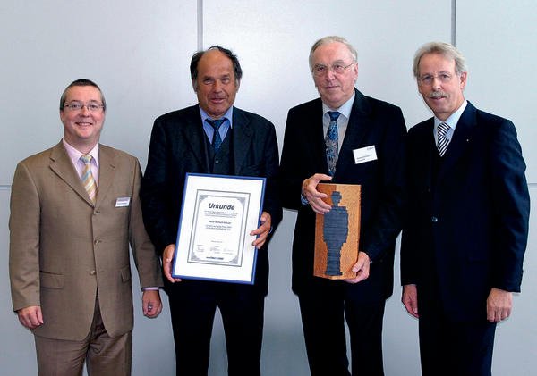 eumacop-Preis 2007 für Gerhard Schuler