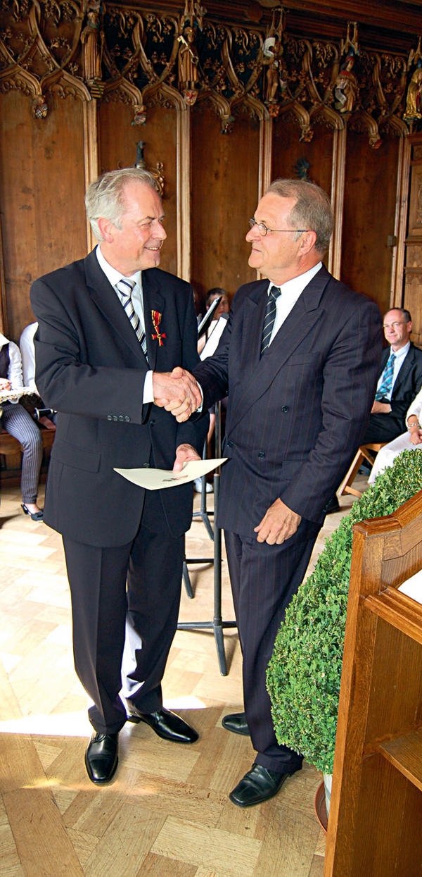 Bundesverdienstkreuz für Hans Bommer