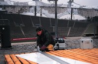 Zum Jubiläum wird das größte Lichtdach der Welt renoviert