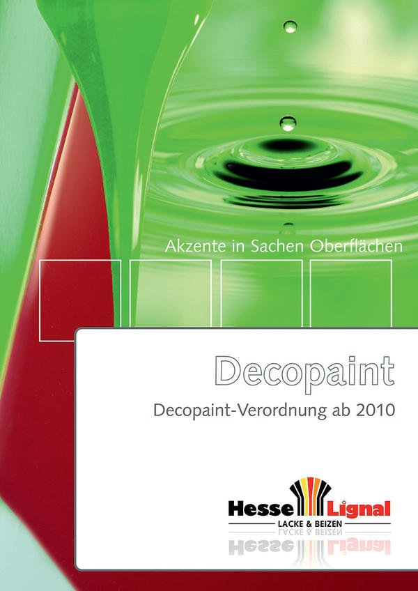 Das neue Decopaint Sortiment 2010