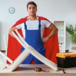 Super_hero_repairman_working_at_home_Super_hero_repairman_working_at_home