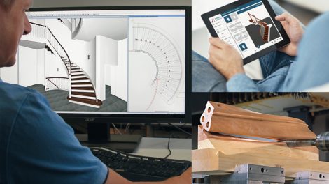 Profi-Lösungen für Treppen-, Holz- und Fensterbau
