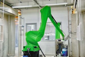 Lackieren von Fenstern mit Robotern: Range + Heine treibt Technik voran