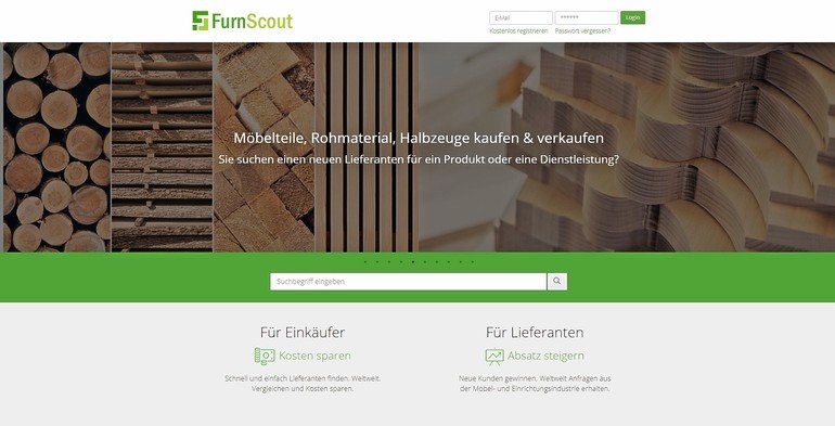 Furnscout.com: Online-Marktplatz für Schreiner