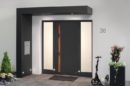 Tür mit Vordach-Seitenteil kombinieren