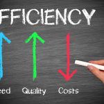 Grundsatz der Effizienz: Geschwindkeit und Qualität rauf, Kosten runter. Bei dieser Planung können ERP-Programme gute Dienste leisten. Foto: © EtiAmmos _ shutterstock.com